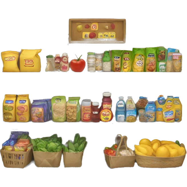 grocery store emoji