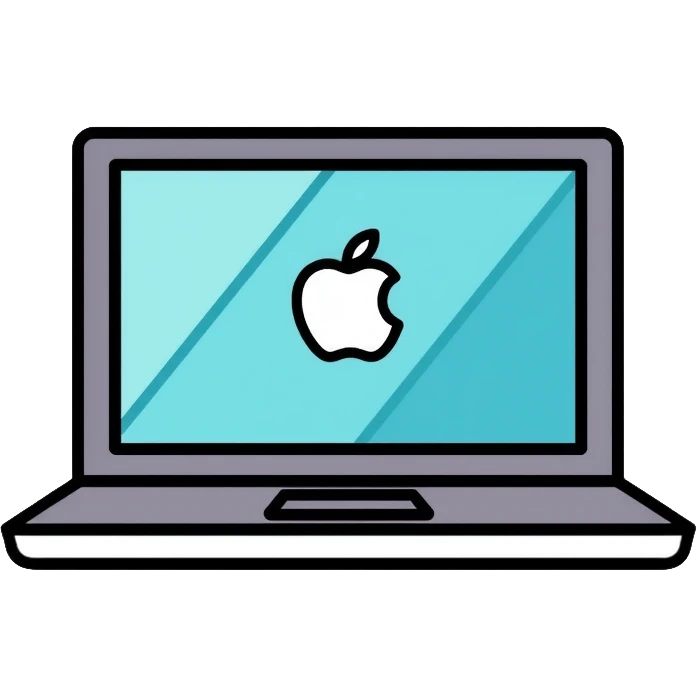 Apple Macbook laptop computer emoji