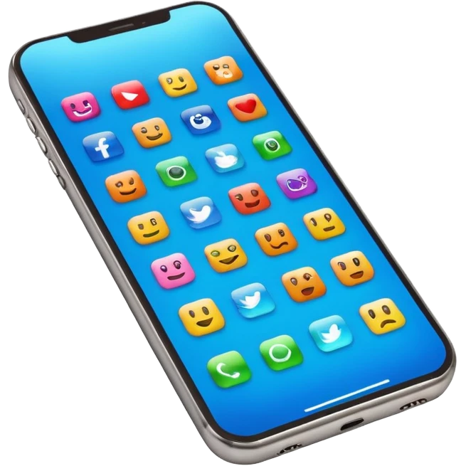 cambio de pantalla de un celular emoji