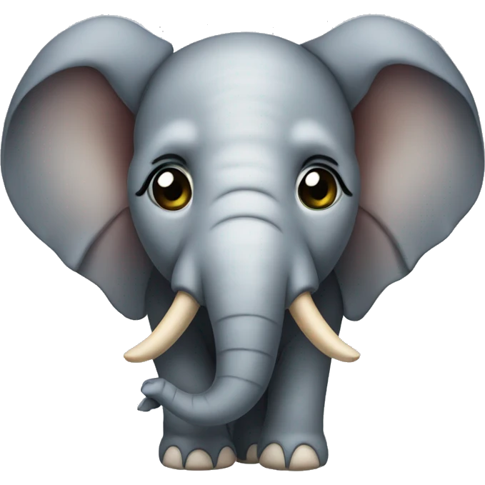 Elephant with an eyepatch  emoji