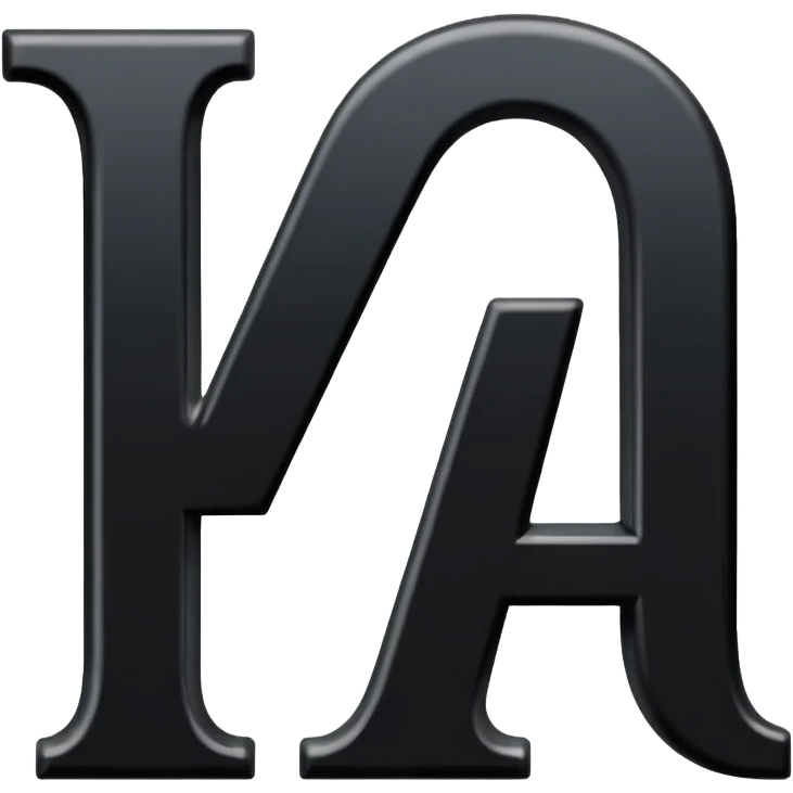 just the letters i and a next to eachother emoji