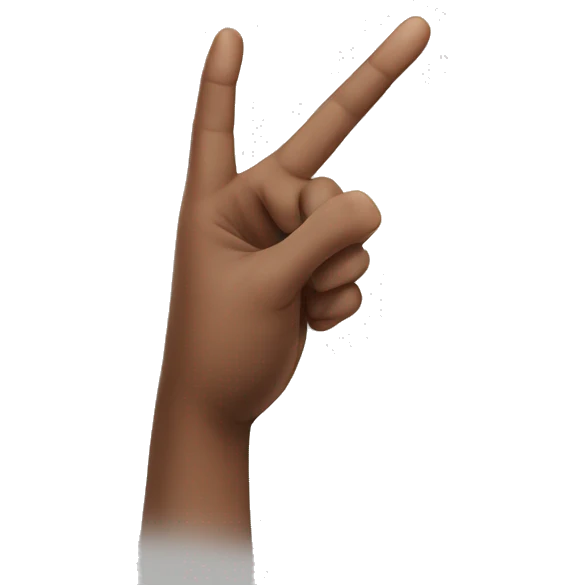 Holding Finger “L” on forehead emoji