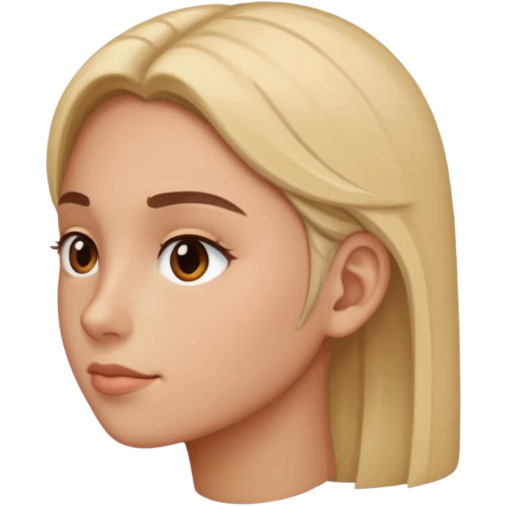 side face looking emoji