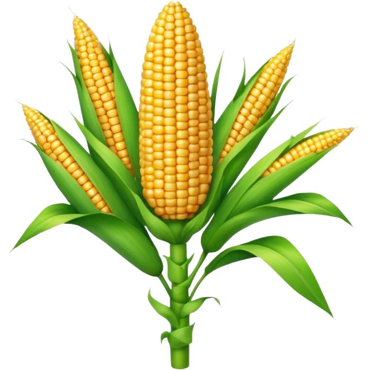 Make the wilted rose emoji but a stalk of corn emoji