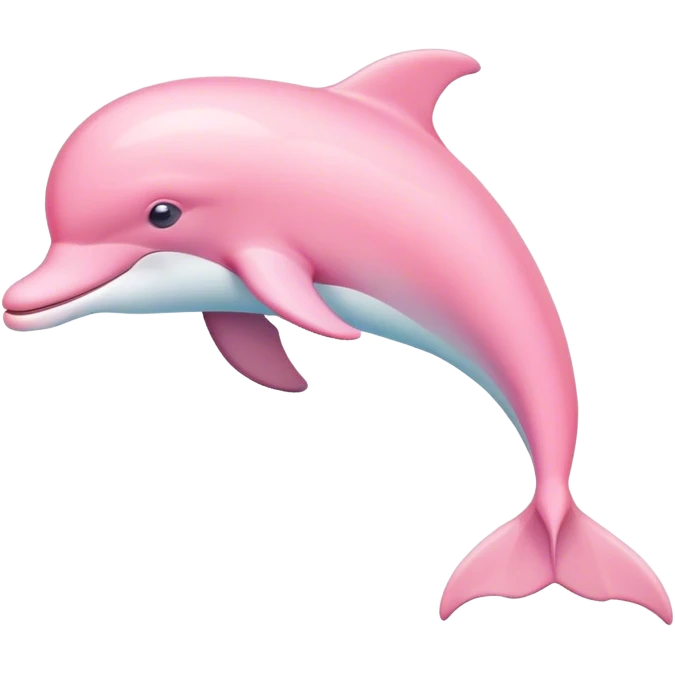 Pastel-pink-colors-dolphin emoji