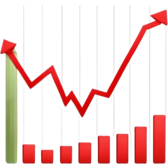 bar chart money going down emoji