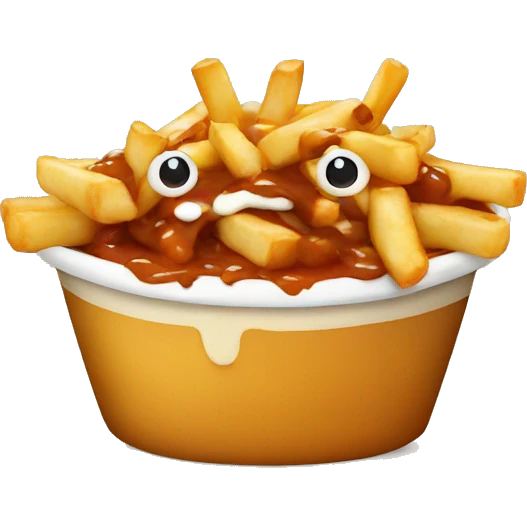 Poutine emoji