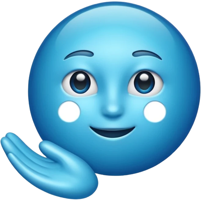 Blue Verified mark emoji