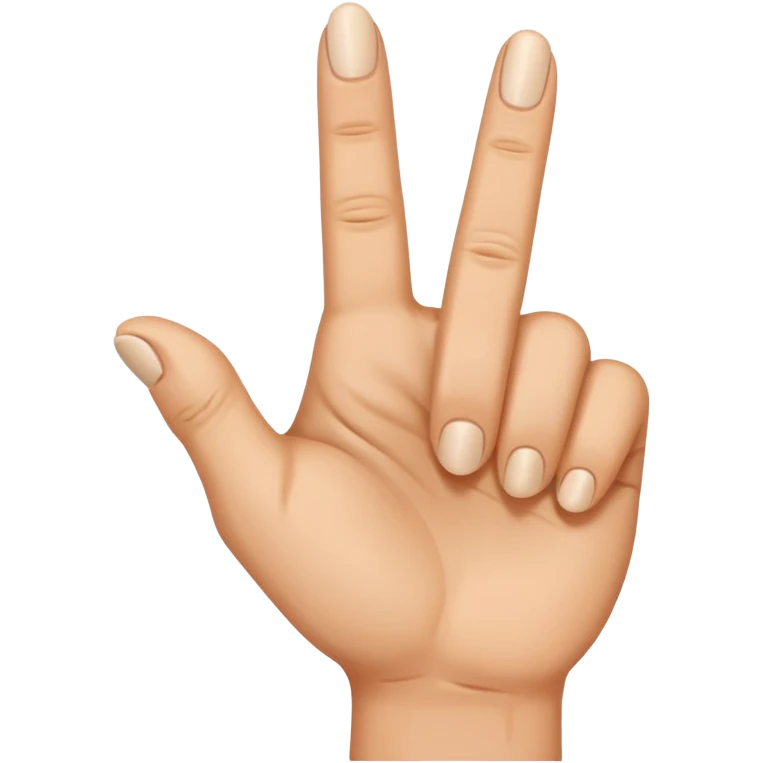 Middle finher down emoji