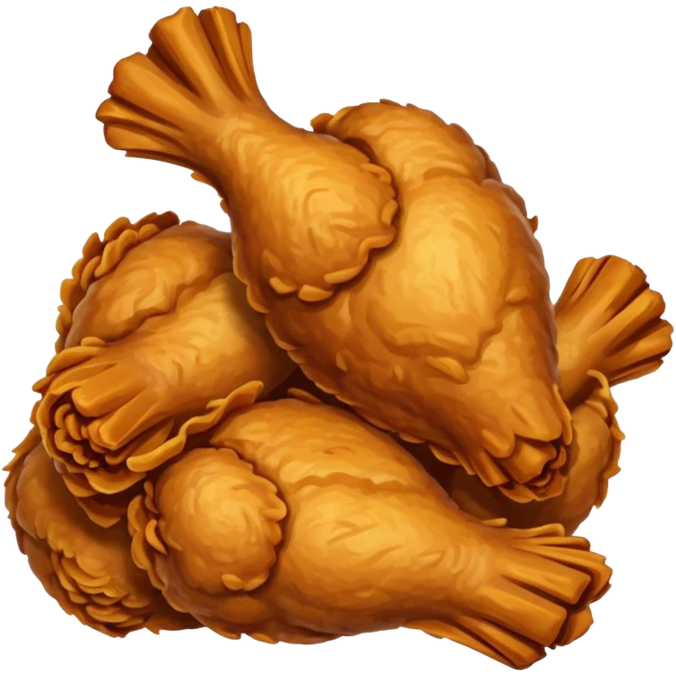 fried chicken emoji