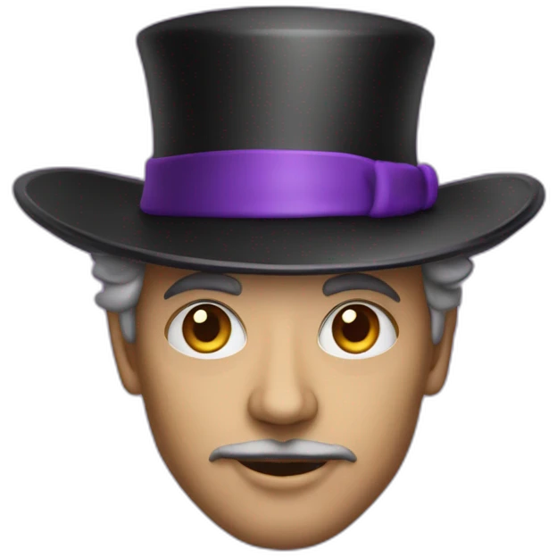 magician astrologer in a pointy hat emoji