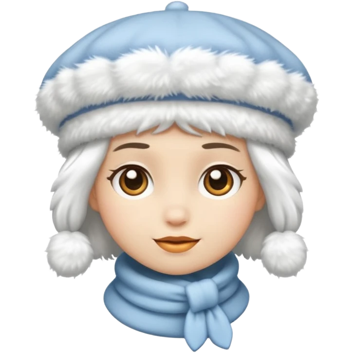 snow beret object emoji