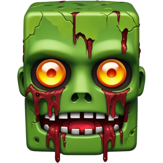 Zombie  minecraft  emoji