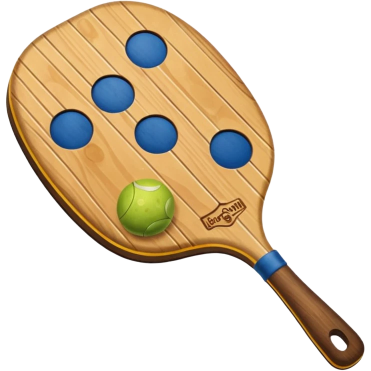 pickle ball paddle emoji
