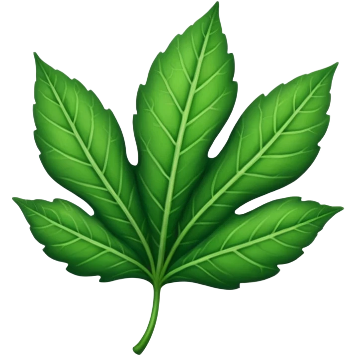 Leaf emoji