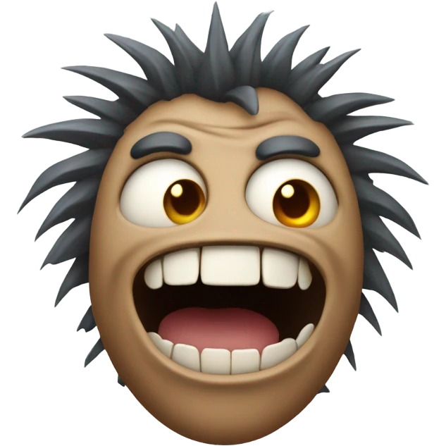 ugliest scariest emoji you can make emoji