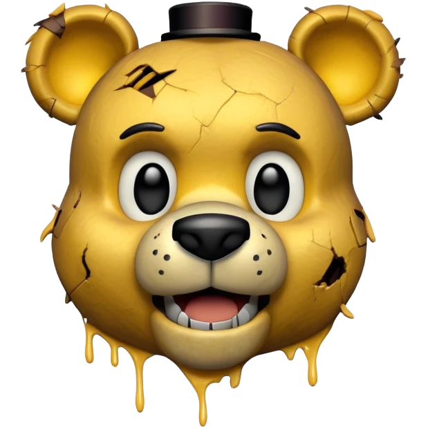 Golden Freddy from Five Nights at Freddy's emoji