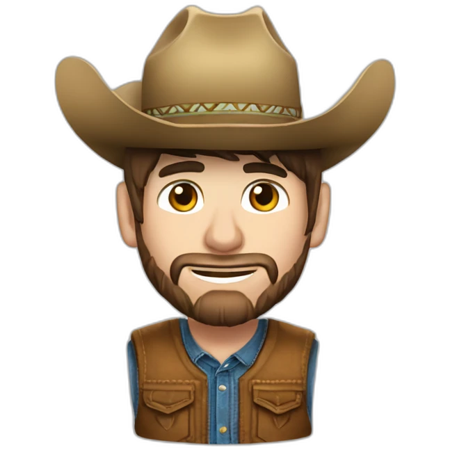 messi con un sombrero de vaquero emoji
