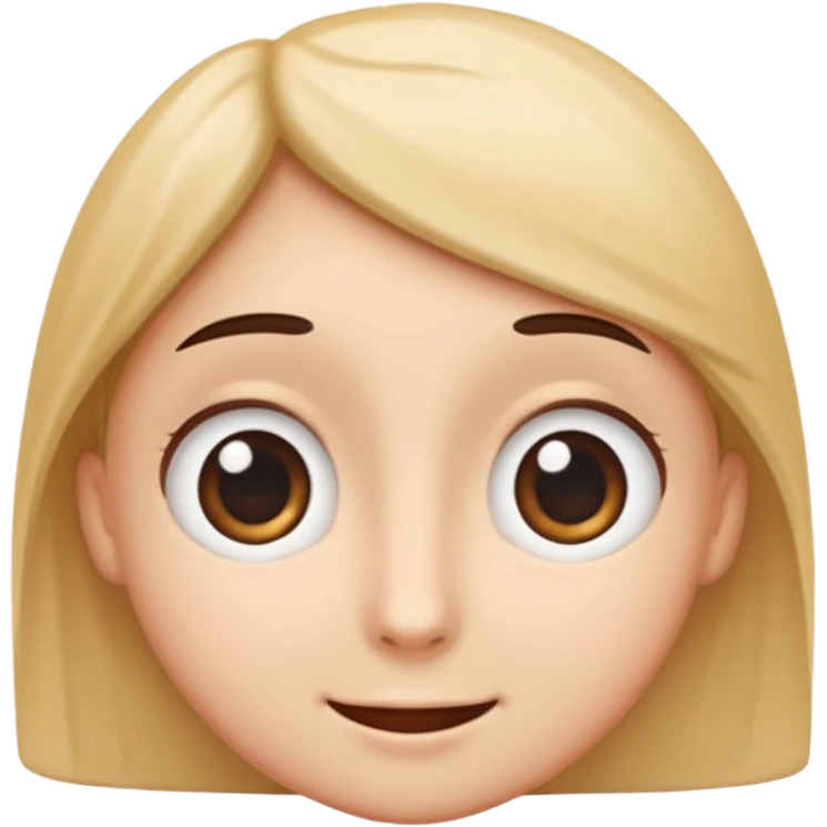 Face with eyes looking up and a slight smile, like the 🙄 emoji but friendlier” emoji