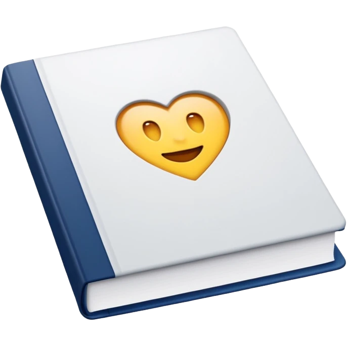 Open new book emoji