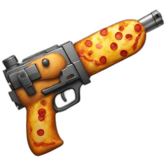 Pizza gun emoji
