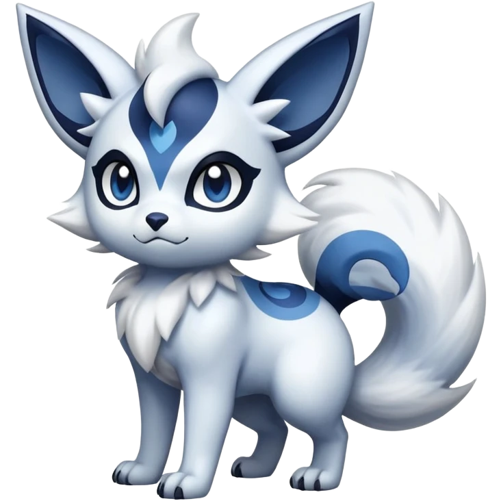 Absol-Meowstic-Zorua-Fakémon-hybrid-creature (full body)  emoji