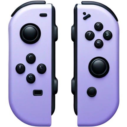 Lilac switch joycon  emoji