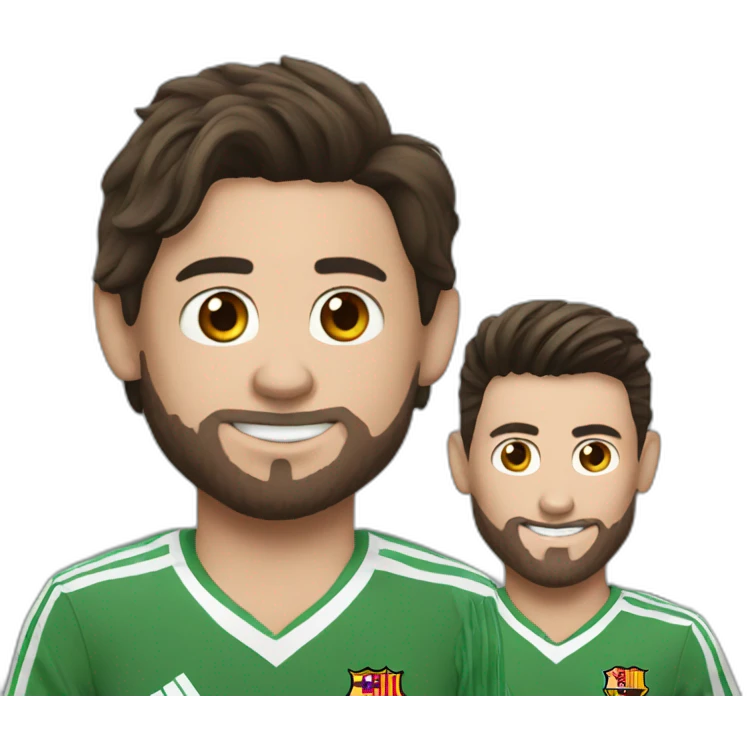 Ronaldo en Messi  emoji