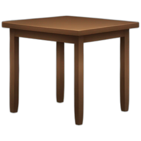 table emoji