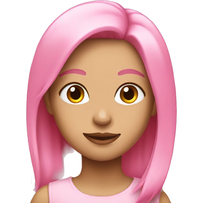 Pink emoji