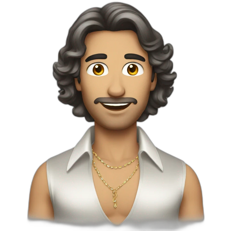 A crossdresser man emoji
