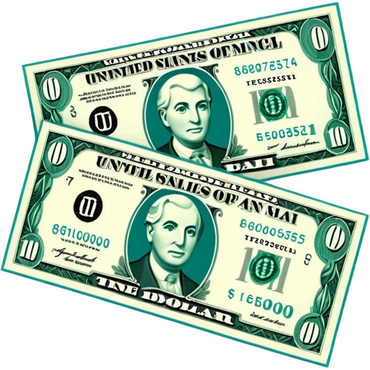 Teal $1 million emoji