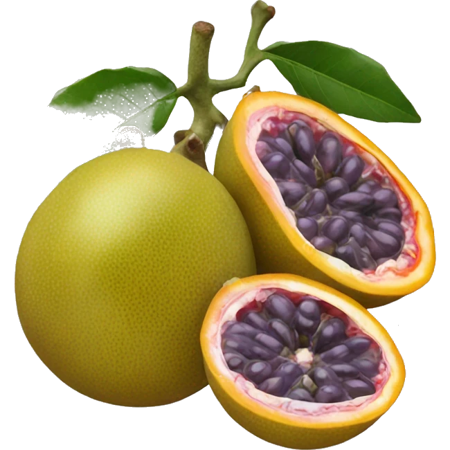 passion fruit emoji