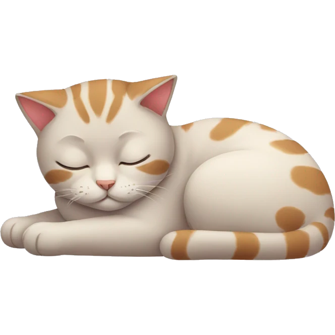 sleepy cat emoji