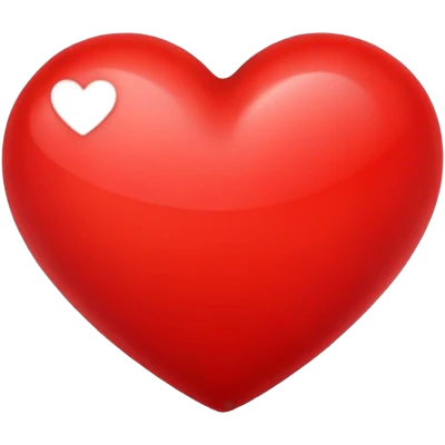 Cœur rouge  emoji