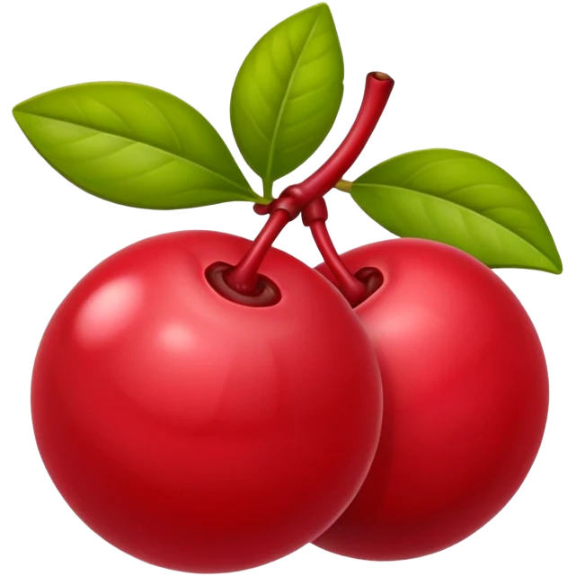 lingonberry fruit emoji