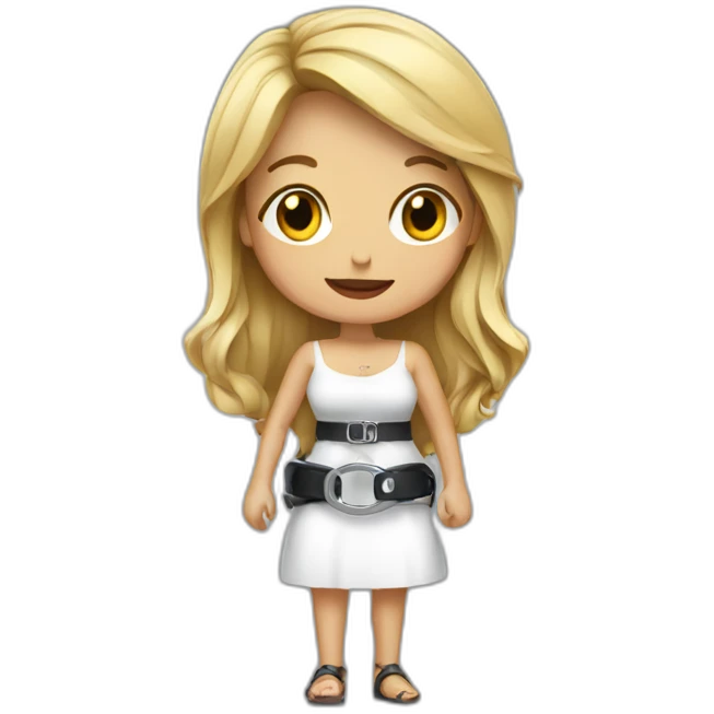 Beautiful woman wearing handcuffs emoji