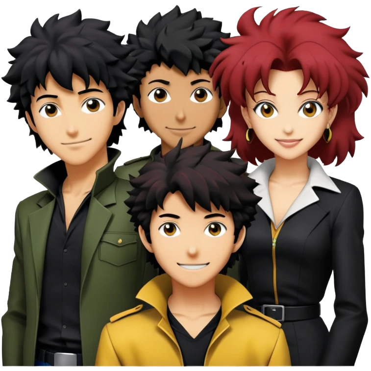 cowboy beebop crew smiling emoji