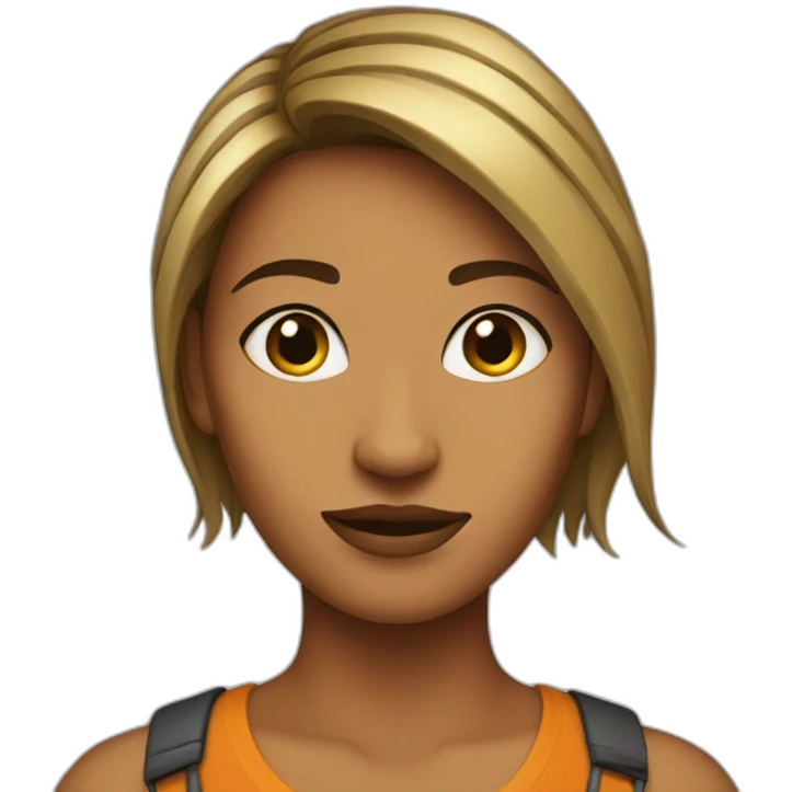 half woman, half tigress emoji
