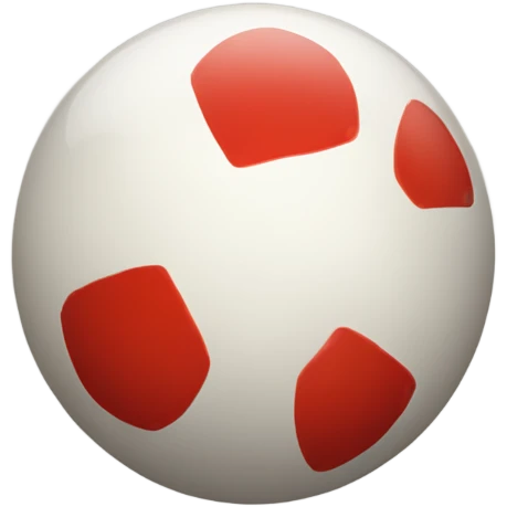 a red ball emoji