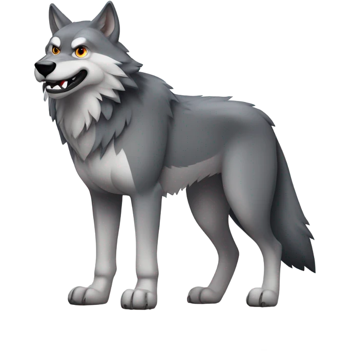 Wolf emoji