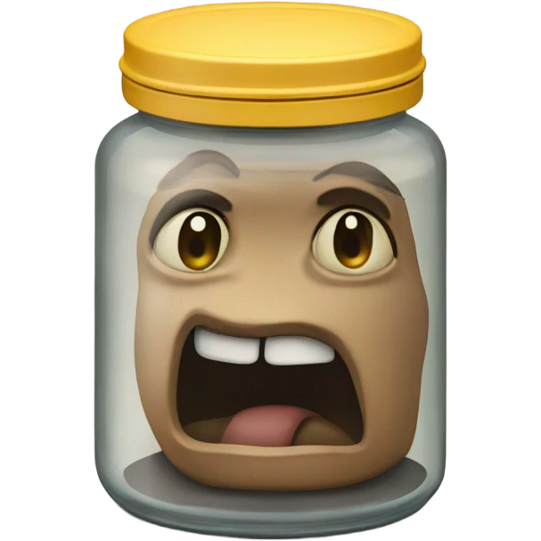 half empty tobacco jar emoji