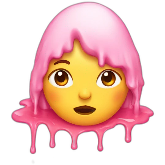 melting girl emoji