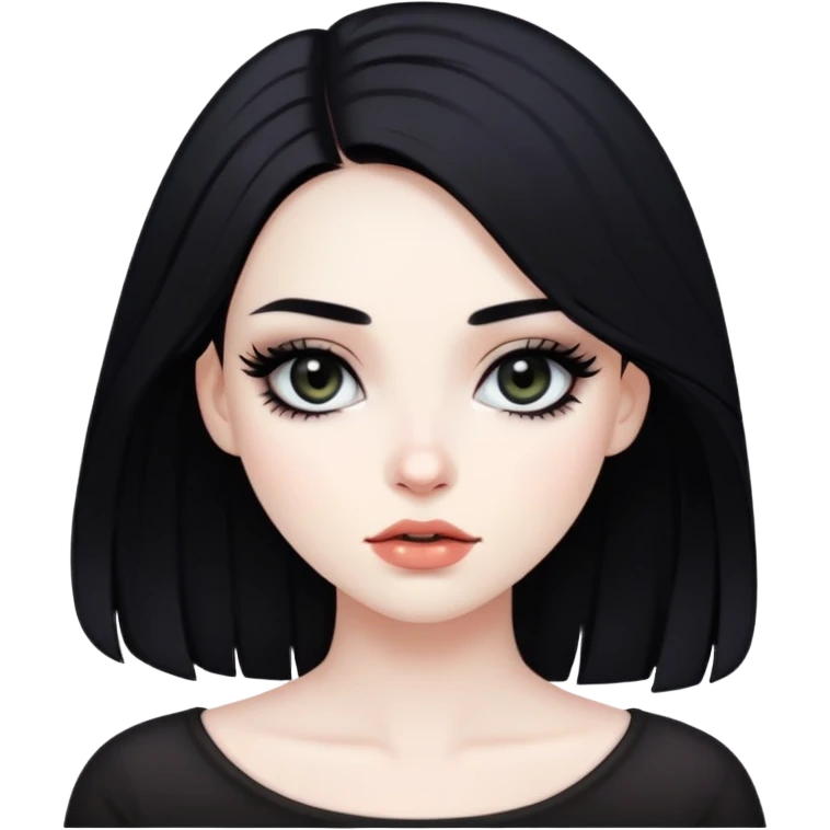 niña emo emoji