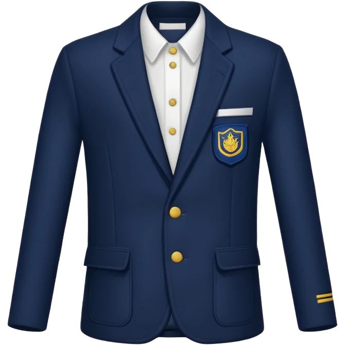 school blazer emoji