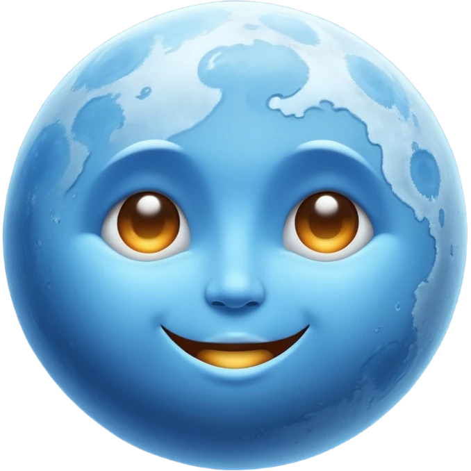 blue moon emoji
