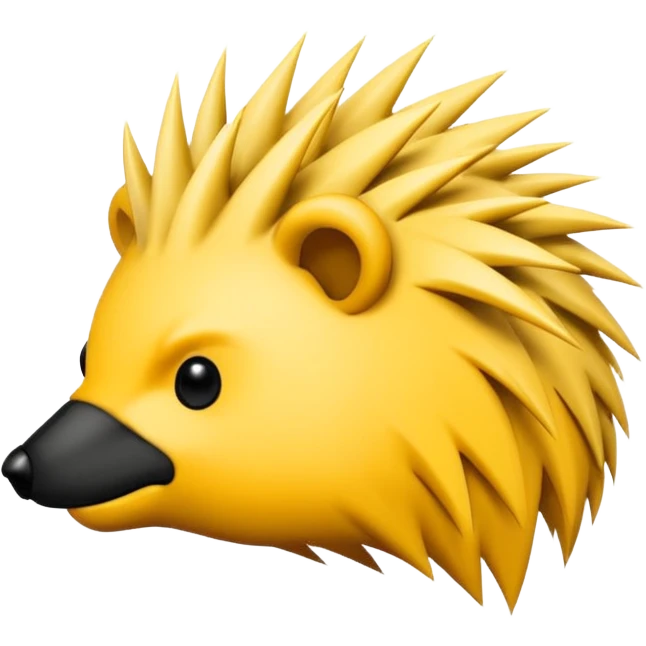 Essentially, the Libertarian porcupine logo. emoji