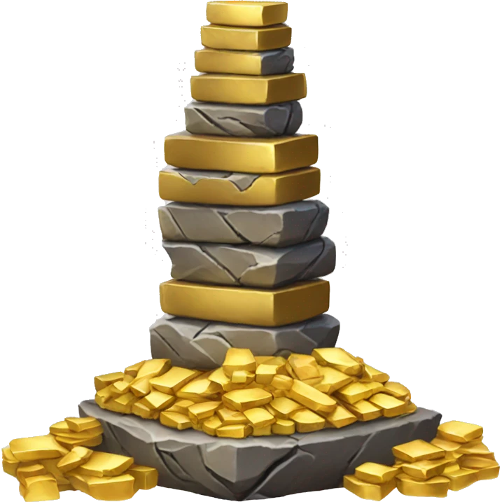 Rpg stack of gold emoji