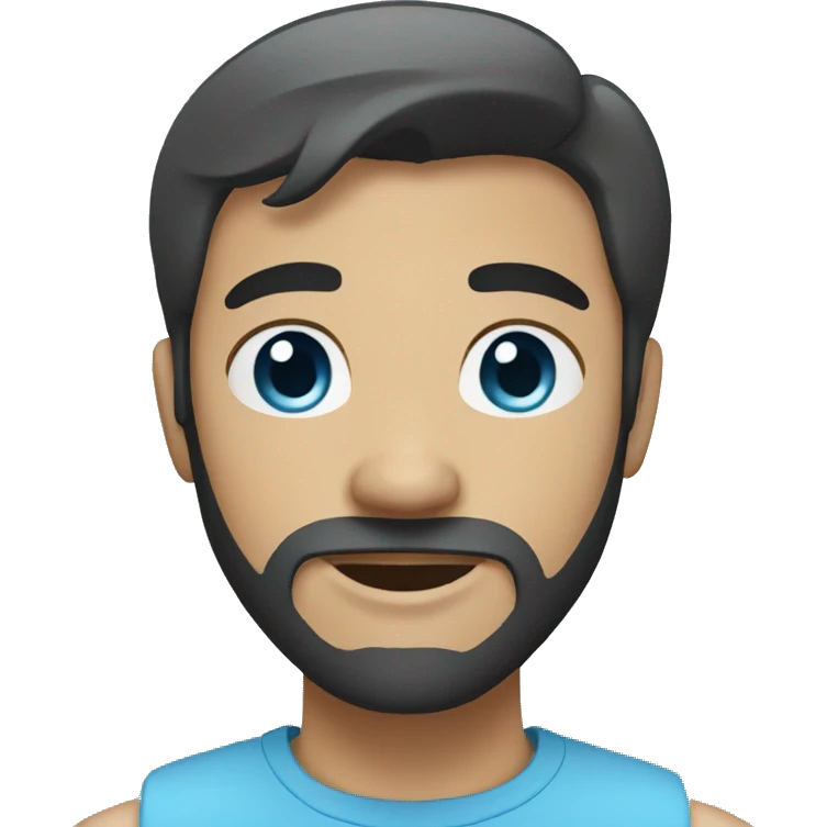 blue avatar emoji