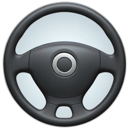 TATA Car steering wheel emoji